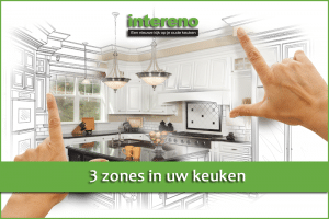 3 zones in uw keuken