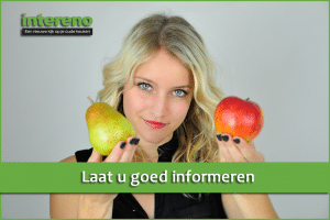 Laat u goed informeren door Intereno